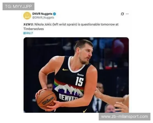 约基奇送出妙传,掘金整体配合更犀利